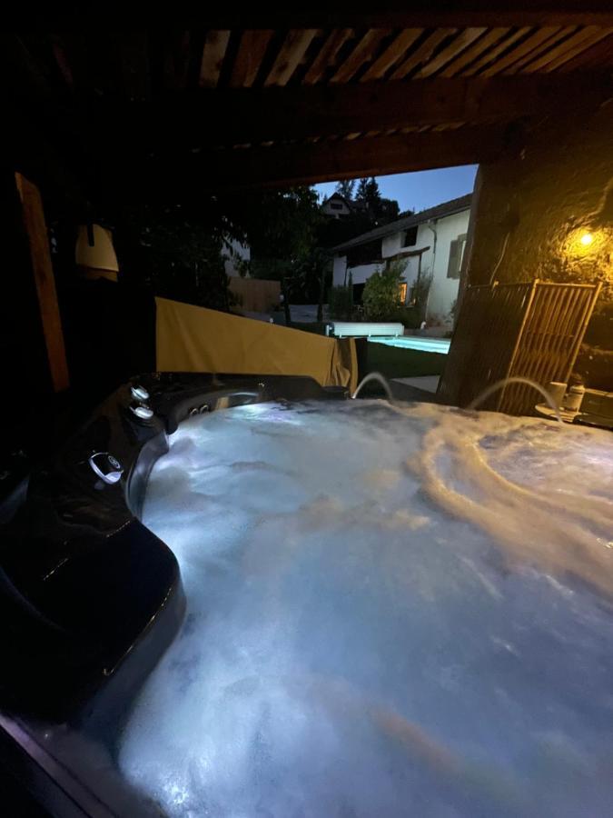 La Cabane Du 375, Piscine Clim,Jacuzzi Et Insolite Saint-Jean-de-Moirans Екстер'єр фото