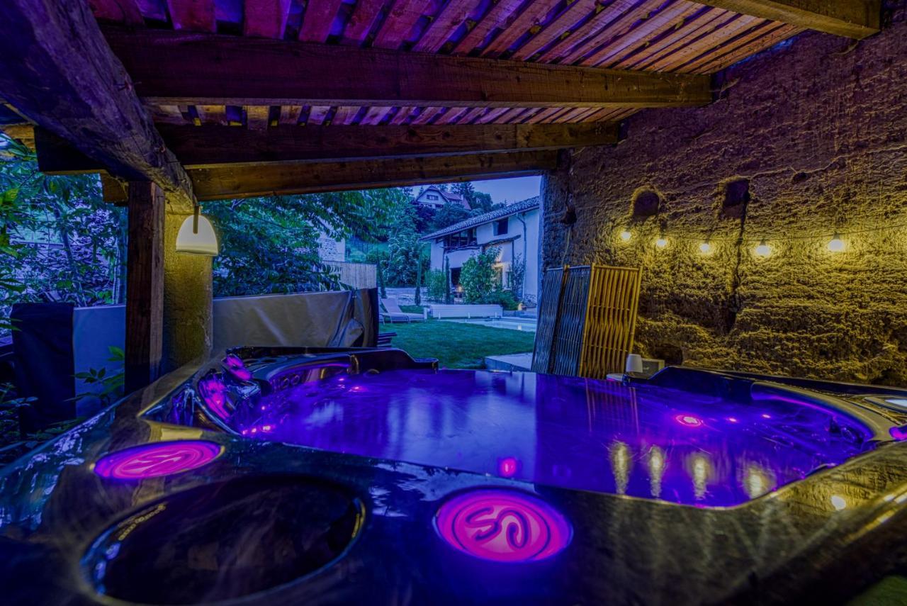 La Cabane Du 375, Piscine Clim,Jacuzzi Et Insolite Saint-Jean-de-Moirans Екстер'єр фото